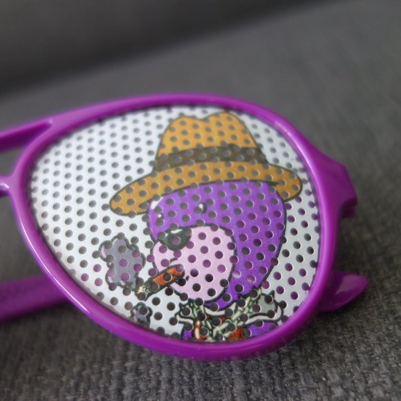 Plastic Purple Aviator Party Shades Featuring inBetweeners #3199 - Picture 5 of 11